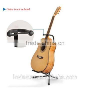 Wholesale Steel Adjustable Folding Tubular Guitar Stand Universal for Acoustic Electric Guitar