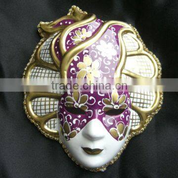 Plastic Handmade Fridge Magnet Mini Venice Mask