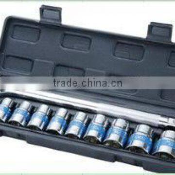 1/2"DR. 10pcs socket wrench with L joint shaft