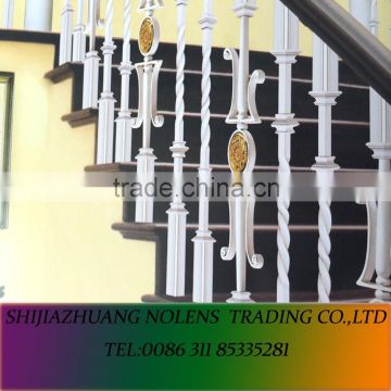 Stair Railing Design Wrought iron spiral stairway iron craft stair railing