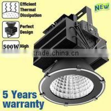 Waterproof High quality 90-277vac IP65 Meanwell driver 120 watt led flood light with 5 years warranty