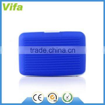 Silicone Business ID Credit Card Wallet Holder Pocket Case Box photo-4