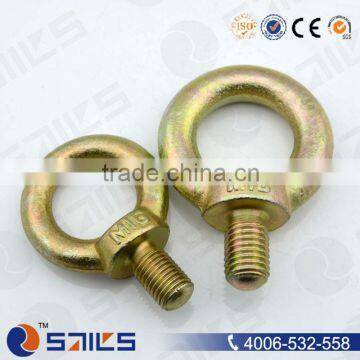 yellow zinc plated jis 1168 locking eye bolt