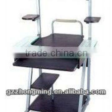 Modern Furniture Wooden and Glass Computer Table Models With Prices For School/Home WY-8121