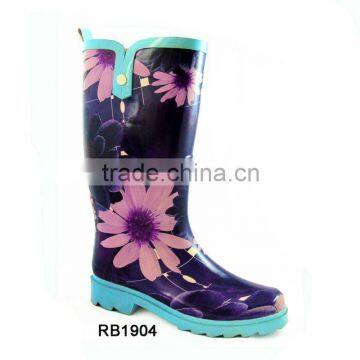 Ladies' Fashionable Rubber Boots / Rain Boots / Boots