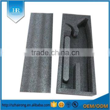 Custom high density packing black recycled EPE foam
