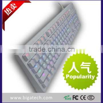 Wired Mechanical Feel Blue Backlit Gaming Keyboard Bigatech Wholesale Direct!