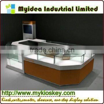 Myidea Black solemn watch shop interior design, pocket watch kiosk interior design