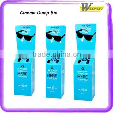 Supermarket Promotion Cosmetic Floor Display Cardboard Dump Bin photo-4