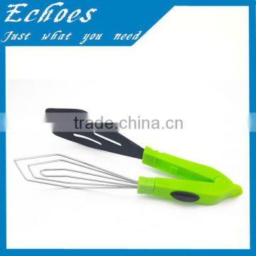 Clear plastic bread tongs