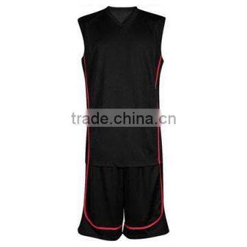 Basketball Sleeveless T-Shirt and Short Black