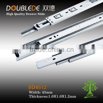 3-fold kitchen cabinet extension telescope channel mechanisms