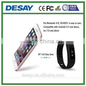Desay Call/SMS Reminder Photo Music Support Android IOS Bluetooth OLED Smart Bracelet DS-B201 photo-4