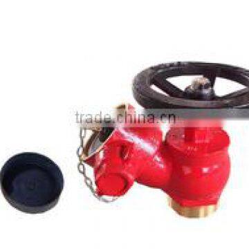 Oblique fire hydrant landing valve screw type Inlet
