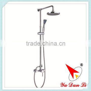 Single Handle Chrome Brass Shower Mixer Set -9531 photo-6