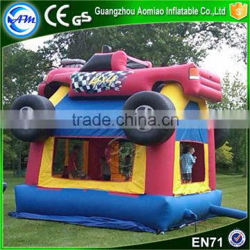 kids entertainment car bounce house air bouncer inflatable trampoline