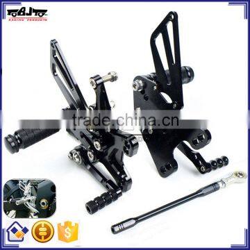 ARS-10R/11 Wholesale Billet Aluminum Motorcycle Rearset Replacement Parts for Kawasaki ZX10R 2011