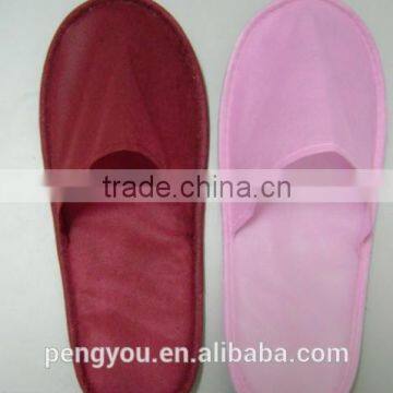 2014 good quality custom cheap nonwoven disposable slippers