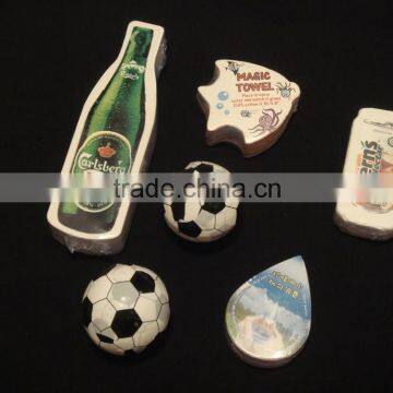 Custom Compressed Hand Towel, Compressed Beach Towel, Compressed Magic Towel photo-5