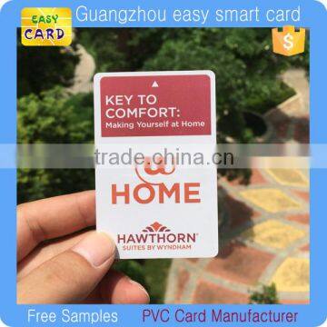 CR80 rfid smart hotel access card/door acceess card/door magnetic access card