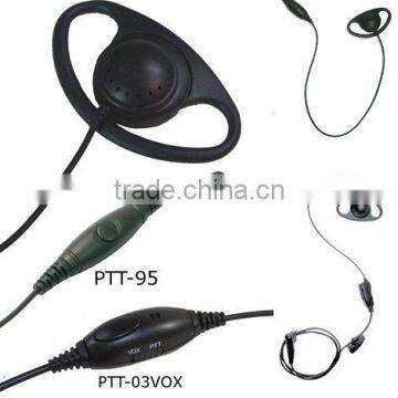 2 way Radio Headset for walkie talkie interphone