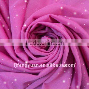 smooth and glossy polyester plain fabric