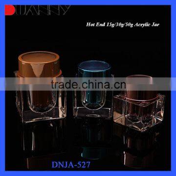 Wholesale Square Acrylic Ccosmetic Jars,Wholesale Jars