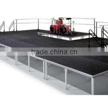 Heavy duty aluminum stage portable stage for show