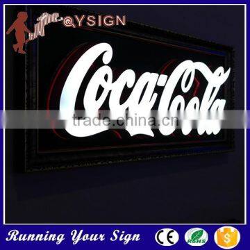 Easy to install indoor LED solid small acrylic sign letters