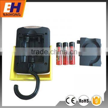 High Power COB Working Light, Magnet on Base With Swivel Hook and Belt Clip, 3xAAA photo-2