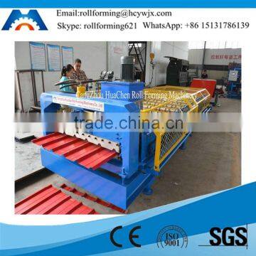 CE Design Trapezoid Steel Sheet Roof Roll Forming Machine Manufacturer in China