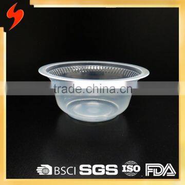 Unique Hygiene Transparent PP Round Disposable Plastic Soup Bowl