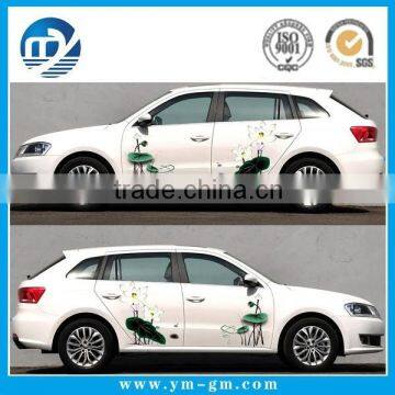 Cartoon car vinyl sticker design