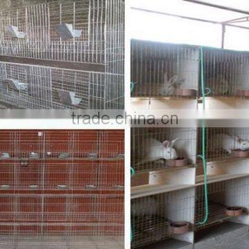 cheap price beautiful galvanized pvc coated commercial rabbit cages for poultry rabbit farm                        
                                                Quality Choice