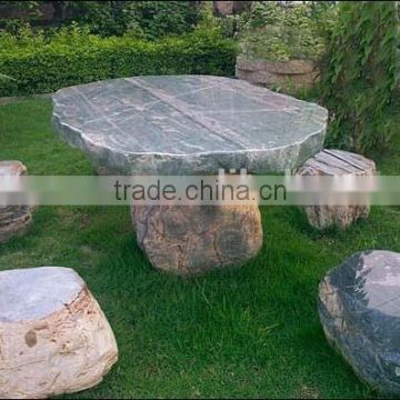 Granite Outdoor Furniture Round Garden Stone Table