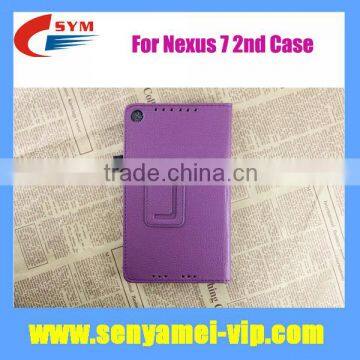 Wholesale Smart Cover Case for Google Nexus 7 2nd case stand PU Leather