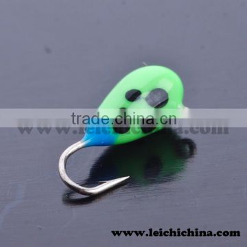 High quality tear drop wholesale tungsten ice fishing jigs