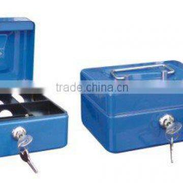 metal bank cash box