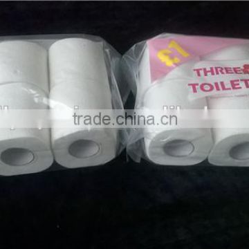 toilet roll in stock 2ply 200sheets virgin pulp quality