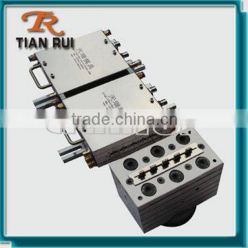 PVC Decorative Plates Extrusion Mold Machinery photo-5