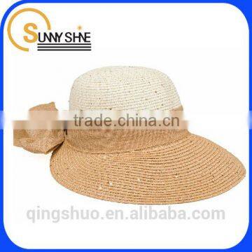 2014 Fashion Mexican Wide Roll Brim Sombrero Foldable Straw Hat Quality Choice photo-5