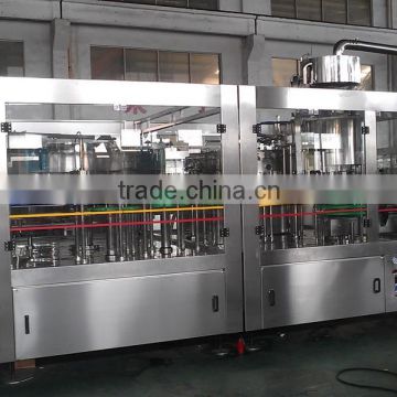 Automatic soft drink filling plant machinery carbonated soft drink