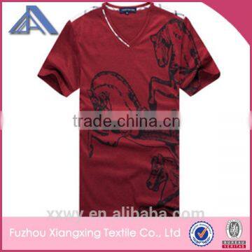 Cheap promotional V-neck T-shirts