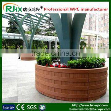 WPC planter with CE&SGS certificate/ WPC flower box/wooden box for flowers