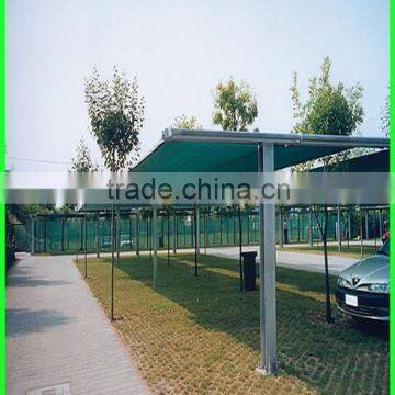 wholesale HDPE car parking sun shade nets with UV resistence