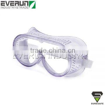 PPE Eye Protector PVC PC lens Safety Goggle