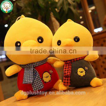 Hot seller cute soft plush yellow chicken toys