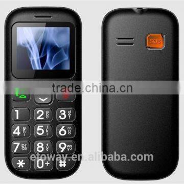 W76 made in China low price 1.77inch big button cellphone for senior people
