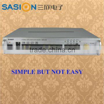 2016 new arrival SASION professional AC/DC amplifiers with USB/SD