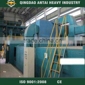 Tailor made steel plate auto shot blasting machine